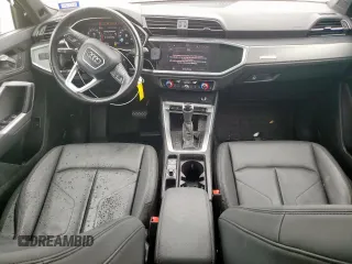 2022 Audi Q3 Premium with VIN WA1AUCF31N1121658, listed as a Copart auction lot 58753395 with 75,087 mi miles and Salvage title. Bid and sale history available at DreamBid. Image 8.