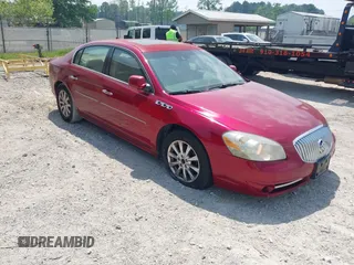 2011 Buick Lucerne CXL Premium with VIN 1G4HJ5EM7BU107126, listed as a IAAI auction lot 42093773 with 188,907 mi miles. Bid and sale history available at carsss.com. Image 1.