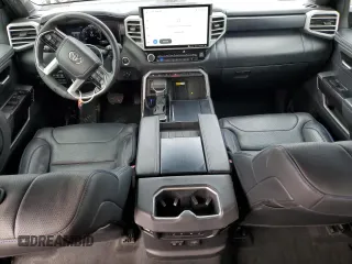 2023 Toyota Tundra 2WD Platinum with VIN 5TFNA5AB5PX026479, listed as a Copart auction lot 83395714 with 13,056 mi miles and Non Repairable. Bid and sale history available at carsss.com. Image 8.