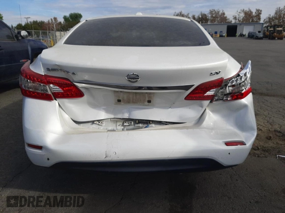 2015 Nissan Sentra SV with VIN 3N1AB7AP6FL680780, listed as a Copart auction lot 79283543 with 134,819 mi miles and Salvage Title. Bid and sale history available at DreamBid. Image 6.