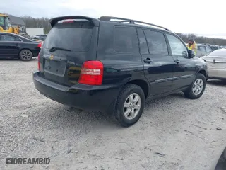 2001 Toyota Highlander with VIN JTEGF21AX10014128, listed as a IAAI auction lot 42053732 with 90,000 mi miles. Bid and sale history available at carsss.com. Image 4.