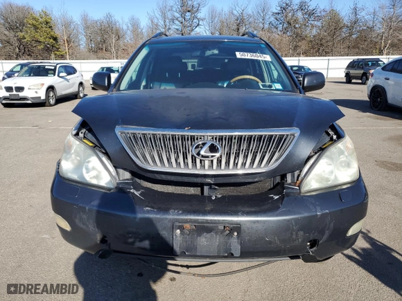 2005 Lexus RX 330 with VIN 2T2HA31U05C083652, listed as a Copart auction lot 50736045 with 185,055 mi miles and Salvage Title. Bid and sale history available at carsss.com. Image 5.