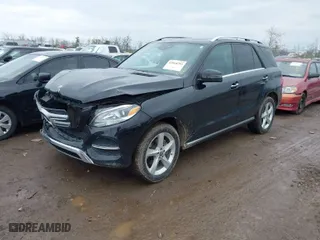 2018 Mercedes-Benz GLE with VIN 4JGDA5HB8JB122110, listed as a IAAI auction lot 42018295 with 153,624 mi miles. Bid and sale history available at carsss.com. Image 2.