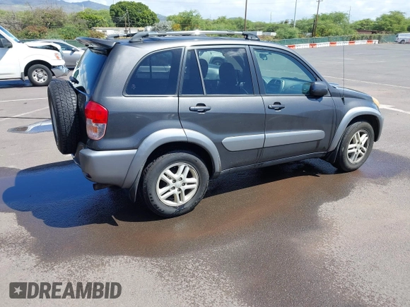 2003 Toyota RAV4 with VIN JTEGH20V130096493, listed as a IAAI auction lot 41743294 with 219,031 mi miles. Bid and sale history available at carsss.com. Image 4.