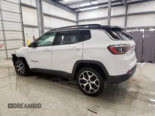 2025 Jeep Compass Limited with VIN 3C4NJDCN5ST509928, listed as a Copart auction lot 60301765 with 16,106 mi miles and Salvage title. Bid and sale history available at DreamBid. Image 2.