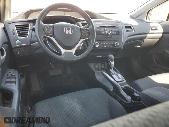2015 Honda Civic LX with VIN 19XFB2F52FE104119, listed as a Copart auction lot 53857125 with 61,611 mi miles and Salvage Title. Bid and sale history available at carsss.com. Image 8.