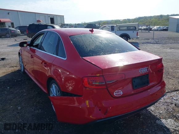 2014 Audi A4 Prestige z VIN WAUKFAFL5EN006561, wystawiony jako IAAI lot #42046311 z przebiegiem 158 288 mil mil oraz . Historia ofert i sprzedaży dostępna na DreamBid. Obrazek 3.