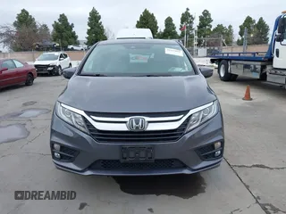 2019 Honda Odyssey EX-L with VIN 5FNRL6H70KB095795, listed as a IAAI auction lot 41535095 with 66,226 mi miles. Bid and sale history available at carsss.com. Image 12.