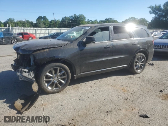 2014 Dodge Durango R/T with VIN 1C4SDJCT9EC596160, listed as a Copart auction lot 58034505 with 140,674 mi miles and Salvage title. Bid and sale history available at DreamBid. Image 1.