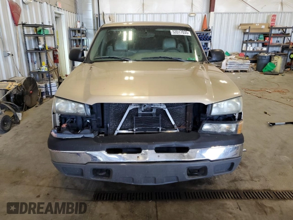 2004 Chevrolet Silverado 1500 LS with VIN 1GCEC14VX4Z337639, listed as a Copart auction lot 53517035 with 0 mi miles and Non Repairable. Bid and sale history available at carsss.com. Image 5.
