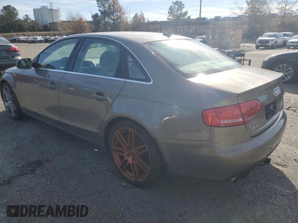 2010 Audi A4 Prestige with VIN WAUMFAFLXAN035539, listed as a Copart auction lot 84710334 with 262,478 mi miles and Clean Title. Bid and sale history available at carsss.com. Image 2.
