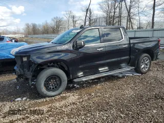2019 Chevrolet Silverado 1500 High Country with VIN 1GCUYHEL6KZ236050, listed as a Copart auction lot 52505285 with 105,462 mi miles and Salvage Title. Bid and sale history available at carsss.com. Image 1.