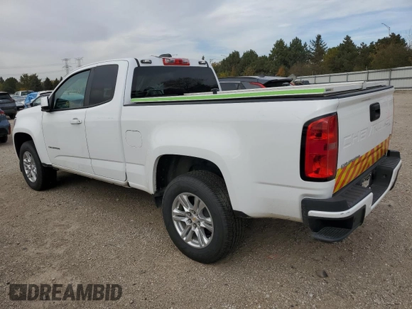 2021 Chevrolet Colorado 2WD LT with VIN 1GCHSCEA0M1251987, listed as a Copart auction lot 77485044 with 49,443 mi miles and Clean Title. Bid and sale history available at carsss.com. Image 2.