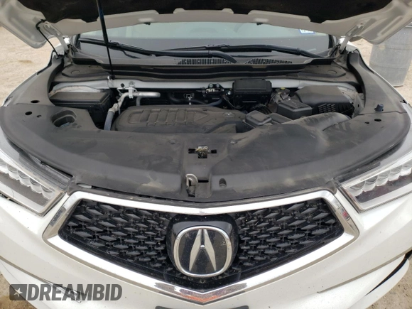 2020 Acura MDX w/Technology Pkg with VIN 5J8YD4H53LL052628, listed as a Copart auction lot 45430543 with 10,912 mi miles. Bid and sale history available at carsss.com. Image 13.