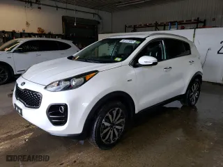 2019 Kia Sportage EX with VIN KNDPNCAC5K7542179, listed as a Copart auction lot 47737525 with 40,424 mi miles and Non Repairable. Bid and sale history available at carsss.com. Image 1.