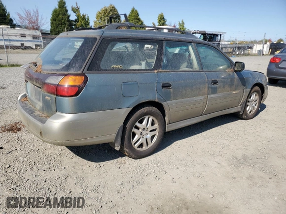2001 Subaru Legacy Outback z VIN 4S3BH665617629830, wystawiony jako Copart lot #87467084 z przebiegiem 187 309 mil mil oraz Szkoda całkowita • Salvage title. Historia ofert i sprzedaży dostępna na DreamBid. Obrazek 3.