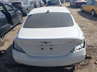 2019 Genesis G70 Advanced with VIN KMTG54LE7KU035128, listed as a IAAI auction lot 41805564 with 35,277 mi miles and . Bid and sale history available at carsss.com. Image 16.