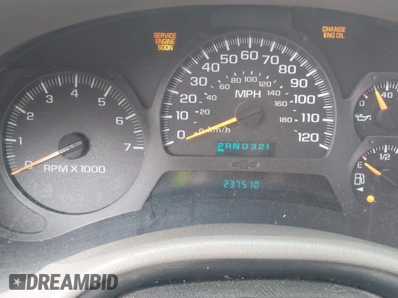 2004 Chevrolet TrailBlazer LT with VIN 1GNDS13S042374575, listed as a IAAI auction lot 42024901 with 237,510 mi miles and . Bid and sale history available at DreamBid. Image 7.
