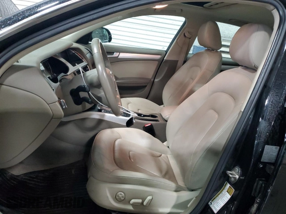 2009 Audi A4 Premium Plus with VIN WAUSF78K39A145608, listed as a Copart auction lot 53444015 with 155,982 mi miles and Salvage title. Bid and sale history available at DreamBid. Image 7.