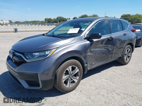 2020 Honda CR-V LX with VIN 5J6RW1H24LL010044, listed as a IAAI auction lot 41859812 with 49,422 mi miles and . Bid and sale history available at DreamBid. Image 2.