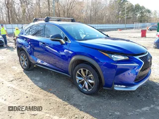 2017 Lexus NX with VIN JTJYARBZ1H2065372, listed as a IAAI auction lot 41709934 with 141,015 mi miles. Bid and sale history available at carsss.com. Image 1.