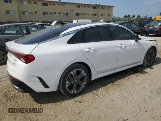 2021 Kia K5 EX with VIN 5XXG34J22MG034152, listed as a Copart auction lot 54240084 with 68,572 mi miles and Salvage Title. Bid and sale history available at carsss.com. Image 3.