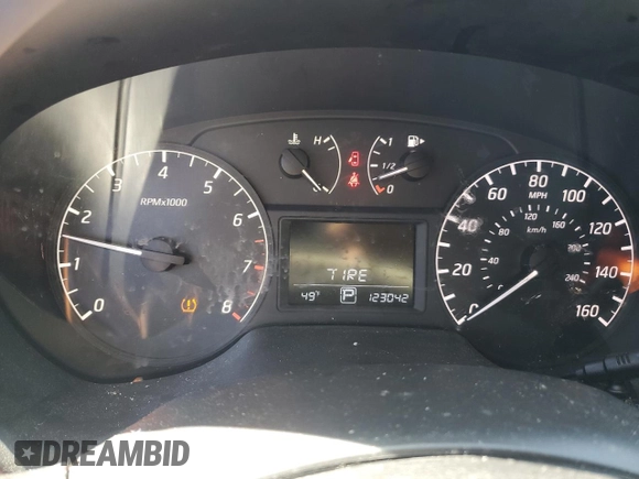 2017 Nissan Sentra S with VIN 3N1AB7AP9HY388000, listed as a Copart auction lot 51637975 with 123,042 mi miles and Salvage Title. Bid and sale history available at carsss.com. Image 9.