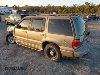 2001 Mercury Mountaineer with VIN 4M2ZU86P31UJ03416, listed as a IAAI auction lot 41188554 with 160,125 mi miles and . Bid and sale history available at DreamBid. Image 3.