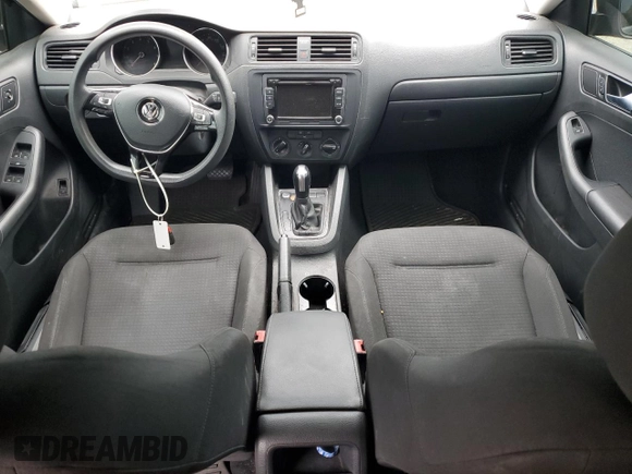 2015 Volkswagen Jetta S with VIN 3VW2K7AJ4FM297506, listed as a Copart auction lot 60354505 with 80,615 mi miles and Salvage title. Bid and sale history available at DreamBid. Image 8.