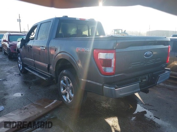 2023 Ford F-150 XL with VIN 1FTFW1E81PKE39560, listed as a IAAI auction lot 41202267 with 20,383 mi miles. Bid and sale history available at carsss.com. Image 3.
