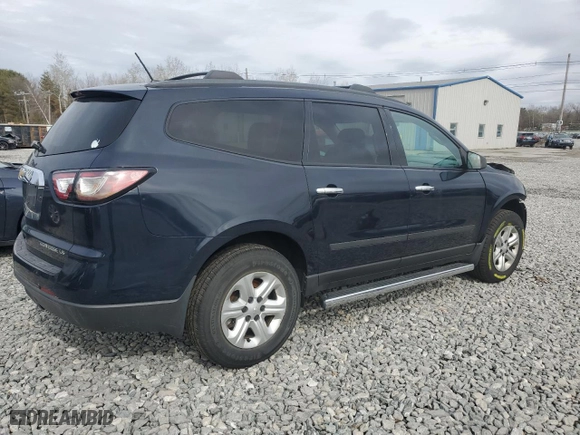 2015 Chevrolet Traverse LS with VIN 1GNKRFKD0FJ372093, listed as a Copart auction lot 52007305 with 142,206 mi miles and Clean Title. Bid and sale history available at carsss.com. Image 3.