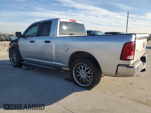 2009 Dodge 1500 SLT with VIN 1D3HB18T09S750864, listed as a Copart auction lot 89071425 with 170,239 mi miles and Salvage title. Bid and sale history available at DreamBid. Image 2.
