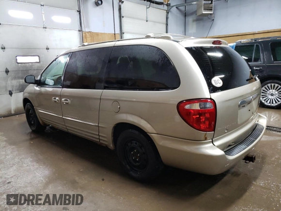 2002 Chrysler Town & Country Limited with VIN 2C8GP64L72R797145, listed as a Copart auction lot 46224075 with 161,003 mi miles and Clean Title. Bid and sale history available at carsss.com. Image 2.