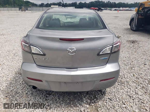 2012 Mazda 3 i Touring with VIN JM1BL1V73C1700184, listed as a Copart auction lot 61347565 with Not provided miles and Salvage title. Bid and sale history available at DreamBid. Image 6.