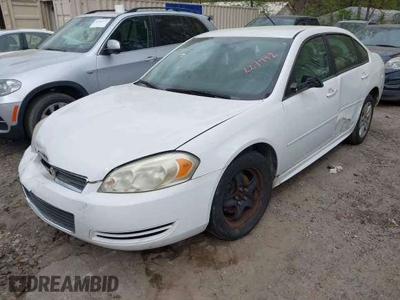 2011 Chevrolet Impala LS Retail with VIN 2G1WA5EK5B1227442, listed as a IAAI auction lot 41955226 with 229,373 mi miles and . Bid and sale history available at DreamBid. Image 2.
