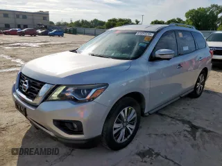 2017 Nissan Pathfinder SV with VIN 5N1DR2MN1HC678738, listed as a Copart auction lot 61034415 with 149,688 mi miles and Clean title. Bid and sale history available at DreamBid. Image 1.