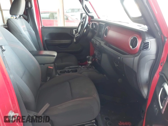 2021 Jeep Wrangler Unlimited Rubicon z VIN 1C4HJXFG8MW785318, wystawiony jako IAAI lot #42118969 z przebiegiem 61 572 mil mil oraz . Historia ofert i sprzedaży dostępna na DreamBid. Obrazek 5.