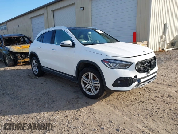 2023 Mercedes-Benz GLA 250 z VIN W1N4N4GB0PJ448110, wystawiony jako IAAI lot #41441057 z przebiegiem 24 693 mil mil oraz . Historia ofert i sprzedaży dostępna na DreamBid. Obrazek 1.