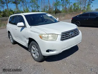 2008 Toyota Highlander with VIN JTEDS41AX82019032, listed as a IAAI auction lot 41858401 with 240,882 mi miles. Bid and sale history available at carsss.com. Image 1.