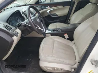 2014 Buick Regal Premium I with VIN 2G4GP5EX6E9202122, listed as a Copart auction lot 47023135 with 128,687 mi miles and Salvage Title. Bid and sale history available at DreamBid. Image 7.