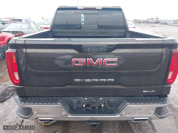 2019 GMC Sierra 1500 SLT with VIN 1GTU9DED0KZ423413, listed as a IAAI auction lot 41126279 with 98,781 mi miles. Bid and sale history available at carsss.com. Image 16.