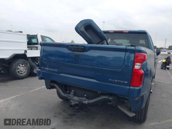 2024 Chevrolet Silverado 1500 Custom with VIN 3GCPDBEK7RG252751, listed as a IAAI auction lot 41429343 with 3,735 mi miles and . Bid and sale history available at DreamBid. Image 17.