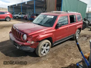 2016 Jeep Patriot Latitude with VIN 1C4NJRFB4GD681282, listed as a Copart auction lot 51391605 with 59,846 mi miles and Salvage Title. Bid and sale history available at carsss.com. Image 1.