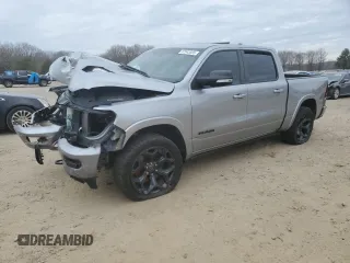 2021 Ram 1500 Limited z VIN 1C6SRFHT0MN550332, wystawiony jako Copart lot #87945595 z przebiegiem 123 708 mil mil oraz Szkoda całkowita • Salvage title. Historia ofert i sprzedaży dostępna na DreamBid. Obrazek 1.