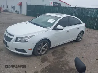 2012 Chevrolet Cruze 2LT with VIN 1G1PG5SC8C7253389, listed as a IAAI auction lot 40073939 with 163,742 mi miles and . Bid and sale history available at DreamBid. Image 2.