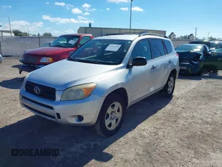 2007 Toyota RAV4 with VIN JTMZD33V775051349, listed as a IAAI auction lot 41647190 with 148,906 mi miles. Bid and sale history available at carsss.com. Image 2.