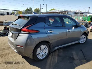 2025 Nissan LEAF S with VIN 1N4AZ1BV6SC557902, listed as a Copart auction lot 72631564 with 1,157 mi miles and Salvage Title. Bid and sale history available at carsss.com. Image 3.