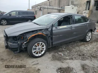 2019 Ford Fusion Energi Titanium with VIN 3FA6P0SU3KR213104, listed as a Copart auction lot 48146035 with 82,611 mi miles and Salvage Title. Bid and sale history available at carsss.com. Image 1.