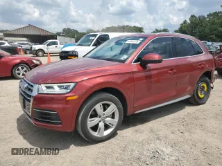 2019 Audi Q5 Premium Plus with VIN WA1BNAFY8K2119333, listed as a Copart auction lot 61857575 with 62,675 mi miles and Salvage title. Bid and sale history available at DreamBid. Image 1.