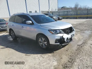 2018 Nissan Pathfinder S with VIN 5N1DR2MM2JC635328, listed as a Copart auction lot 48247665 with 91,720 mi miles and Salvage Title. Bid and sale history available at DreamBid. Image 4.